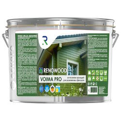 Renowood Voima Pro — кроющий антисептик для деревянных фасадов